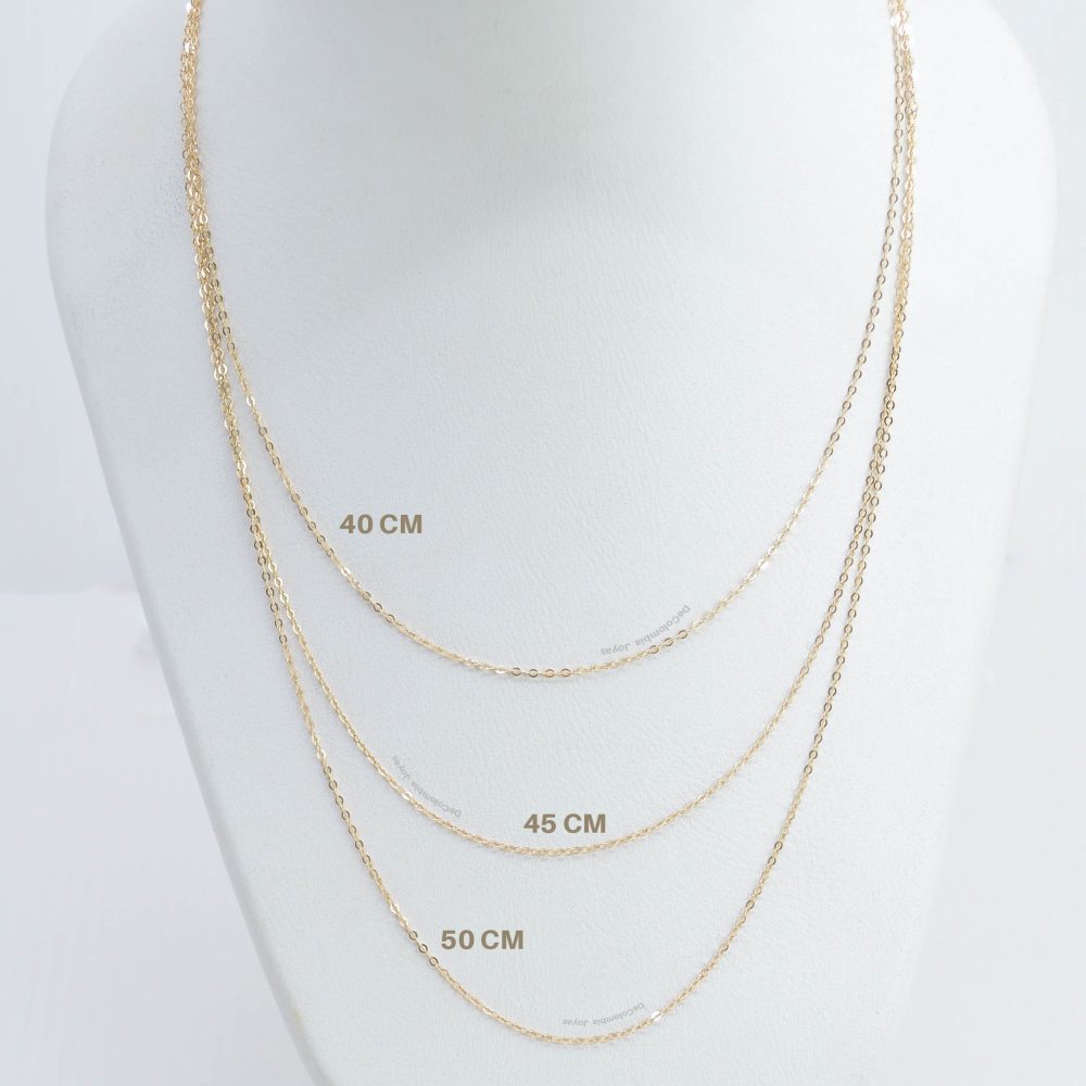 Cadena Forzatina | joyería en oro | ref. CDIT81 | Oro 18k | DeColombia Joyas | imagen 3