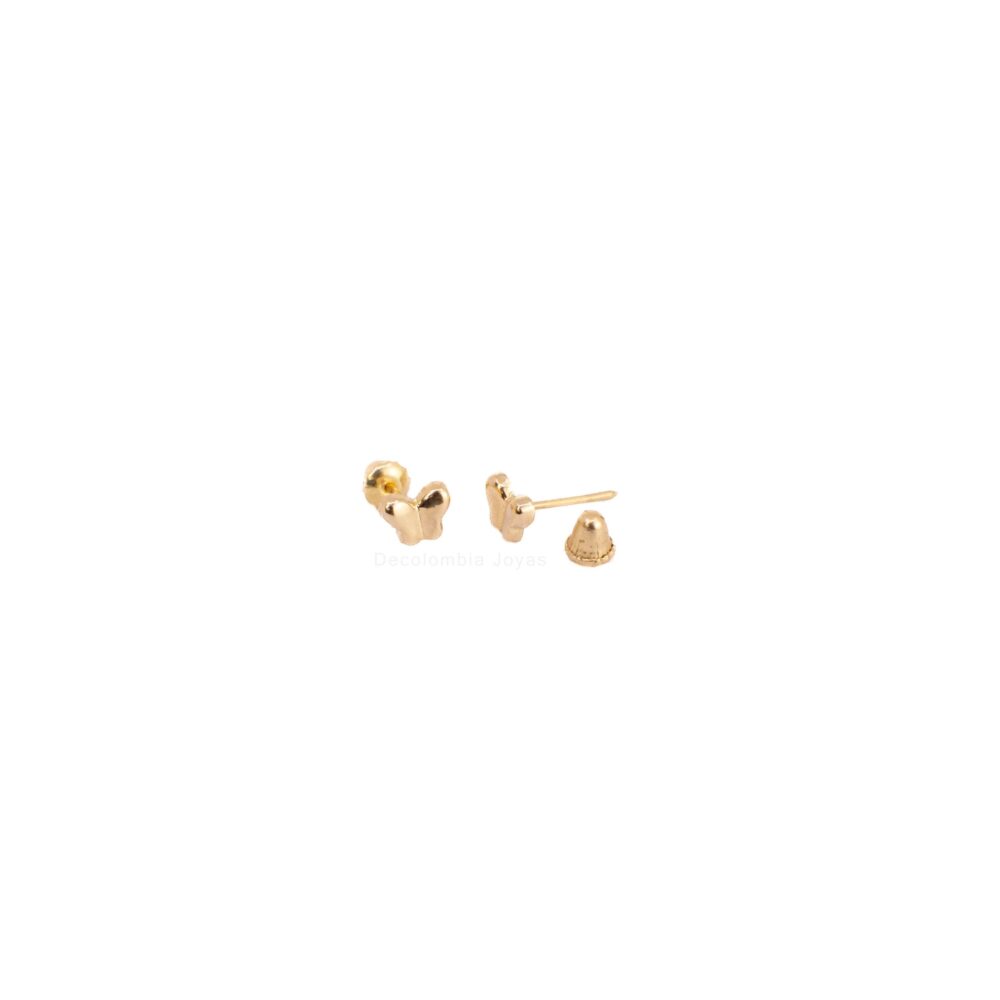 Topo Mariposa Oro 18K