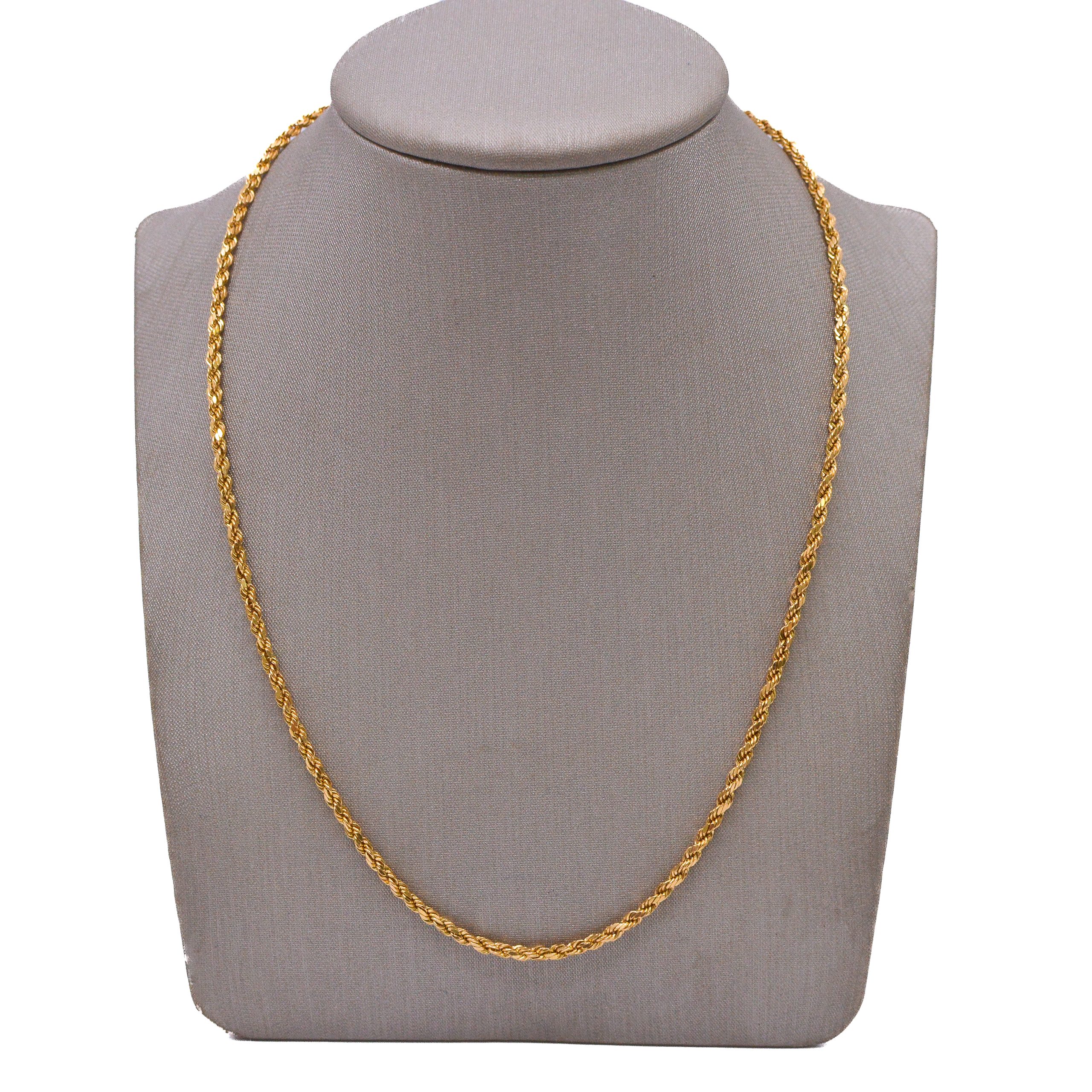 Cadena Lasso Oro 18K 45cm