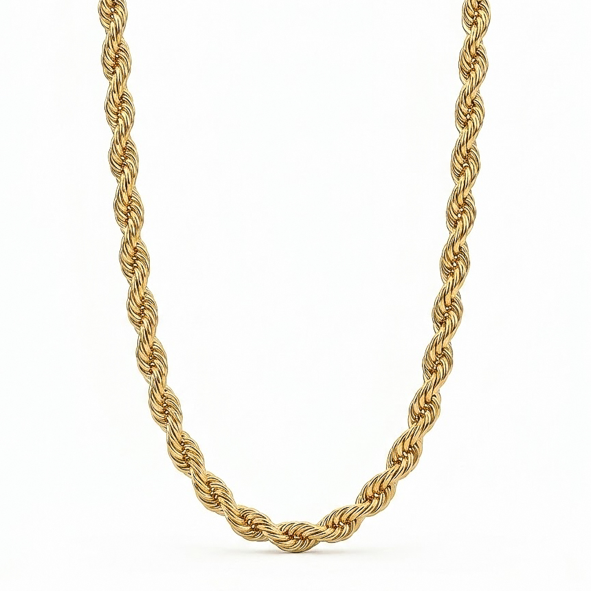 Cadena Lazo Franciscano | joyería en oro | ref. cil12 | Oro 18k | DeColombia Joyas