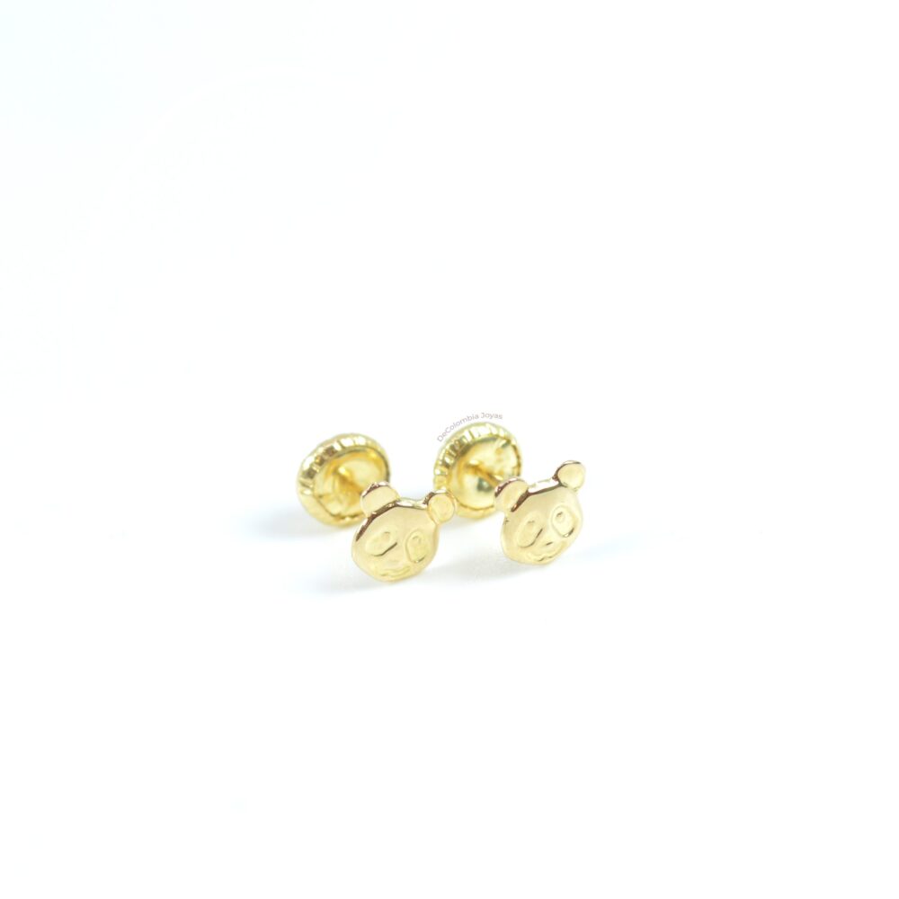 Topos Carita Oso Oro 18k