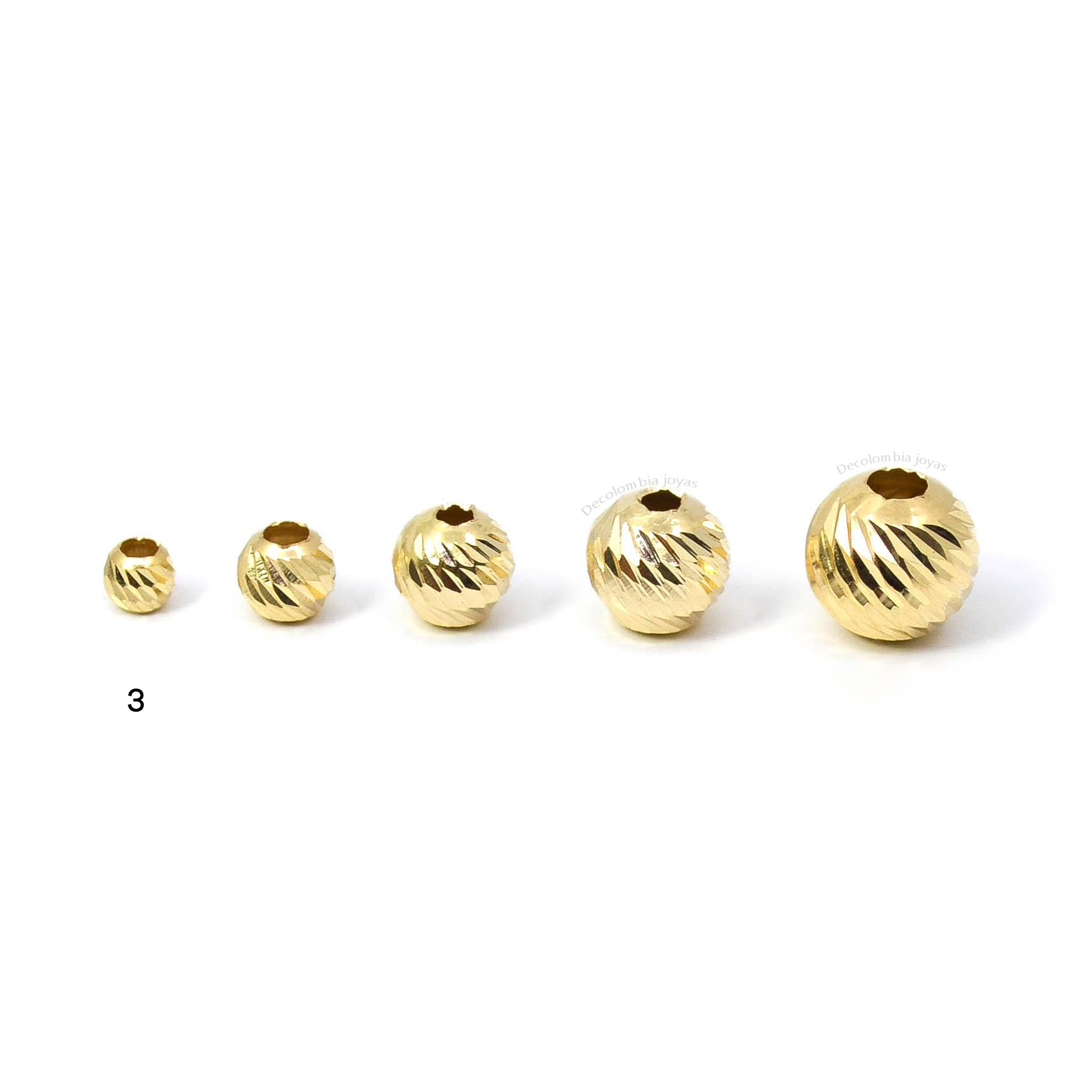 Balines Diamantados Oro 18k - Imagen 9