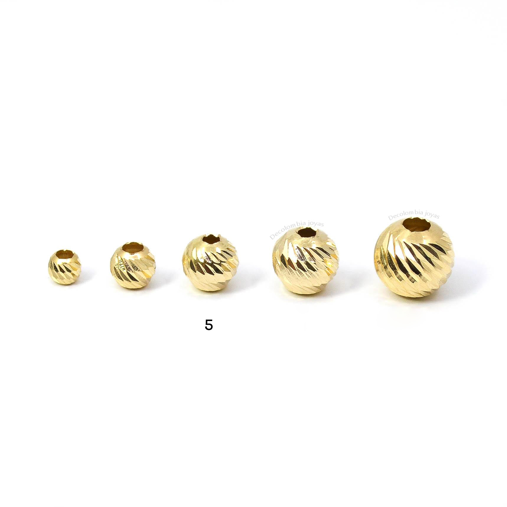 Balines Diamantados Oro 18k - Imagen 7