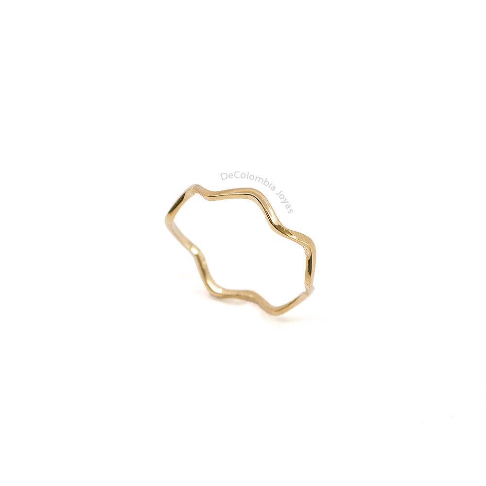 Anillo Liso Oro 18k