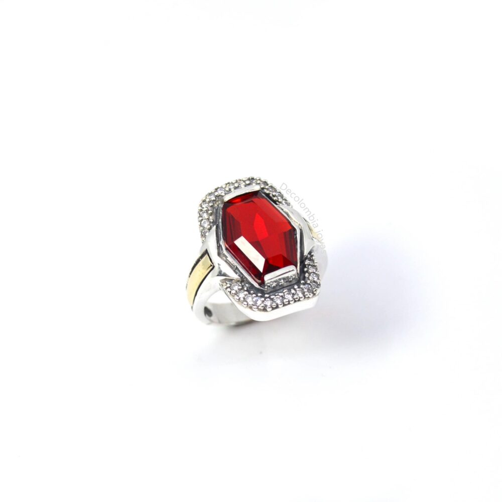 Anillo con Piedra y Circones