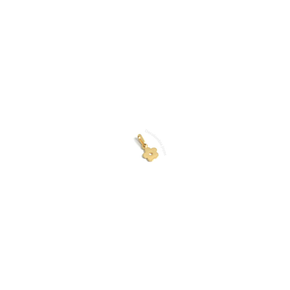 Dije Flor Oro 18k