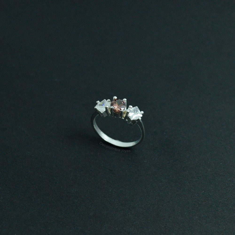 Anillo Plata Rodinada