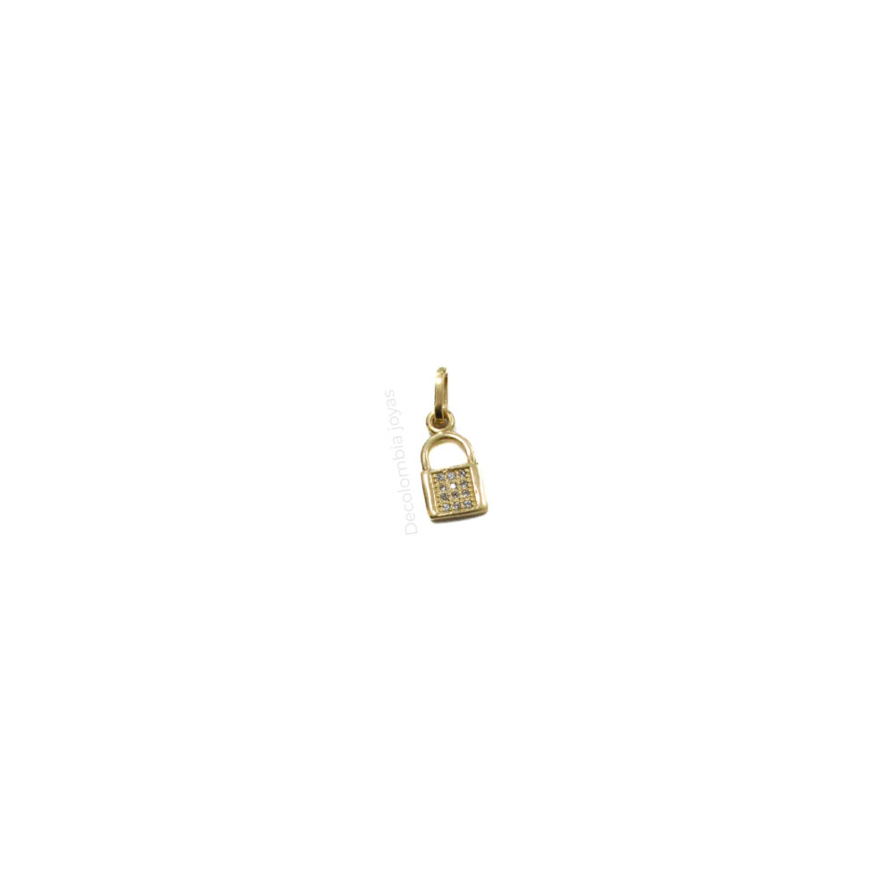 Dije Candado Oro 18k