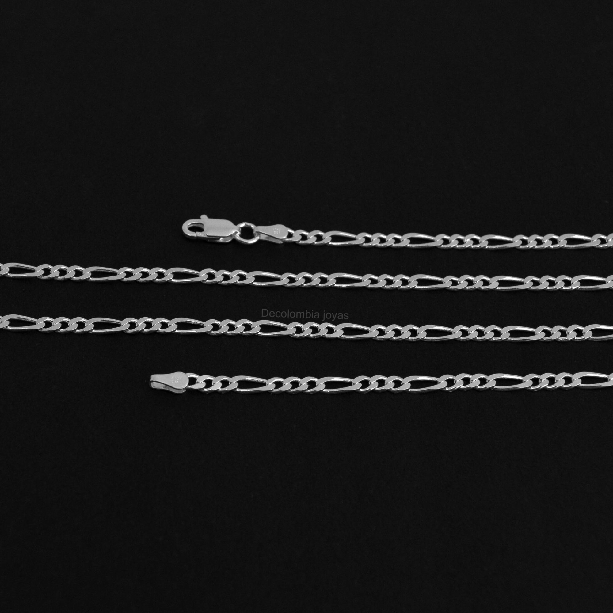 Cadena Tipo Cartier 6 Milímetros En Plata De Ley 925 Legítima ALDEBARÁN