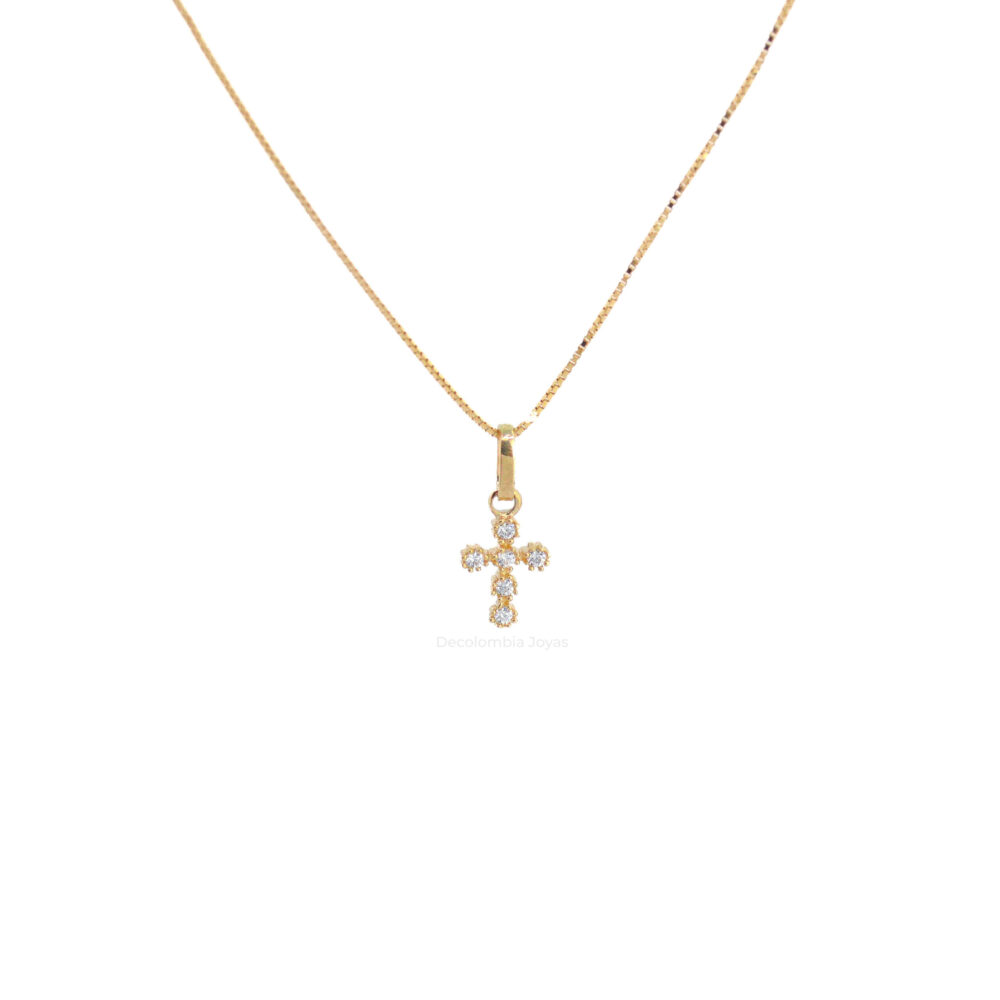 Dije Cruz Oro 18K