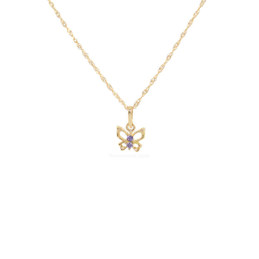 Dije Mariposa Oro 18k