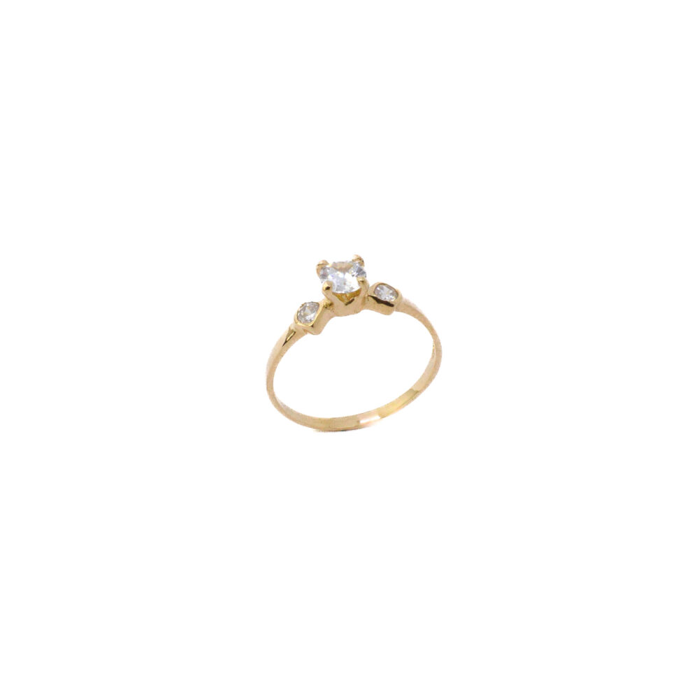 Anillo Compromiso Oro 18K