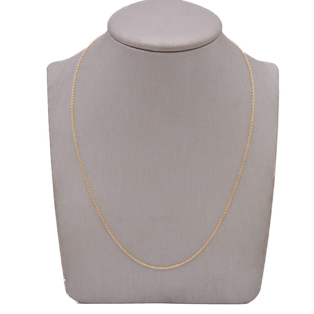 Cadena Mini Rolón Oro 18k / 50cm