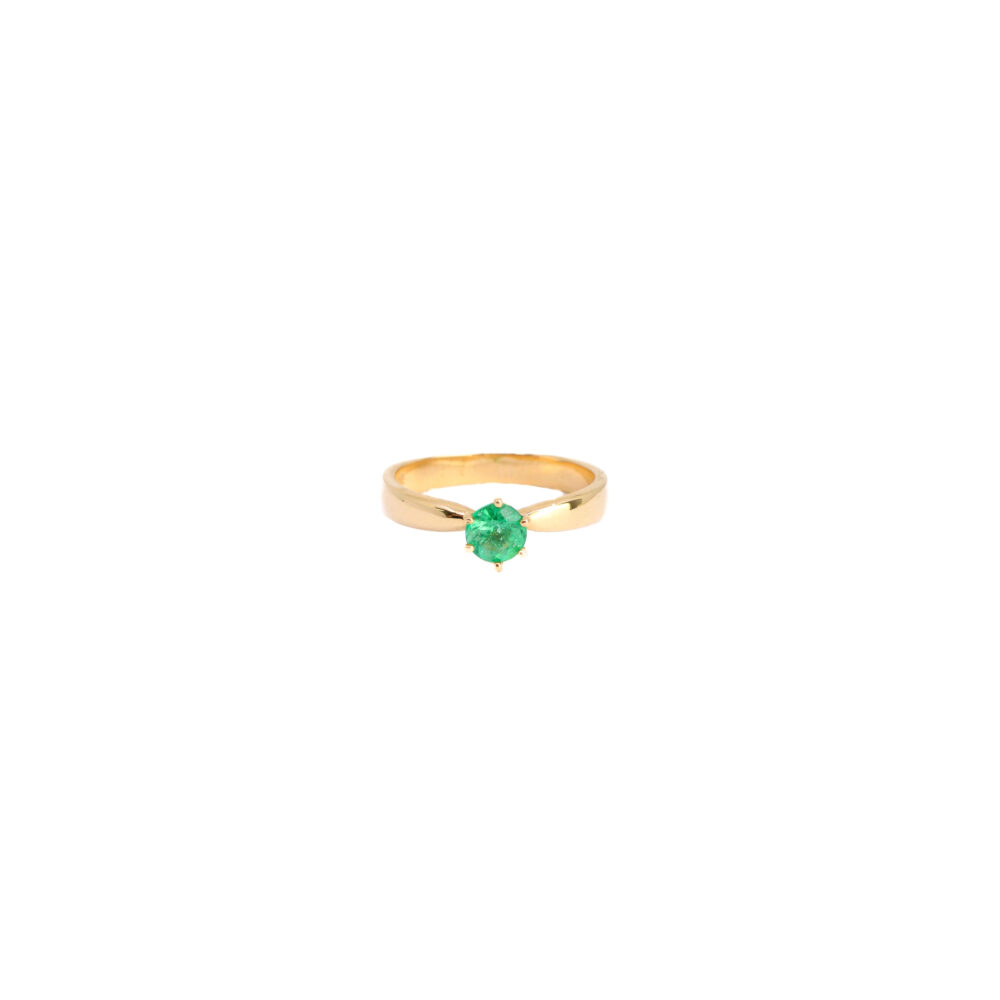 Anillo Compromiso Esmeraldas