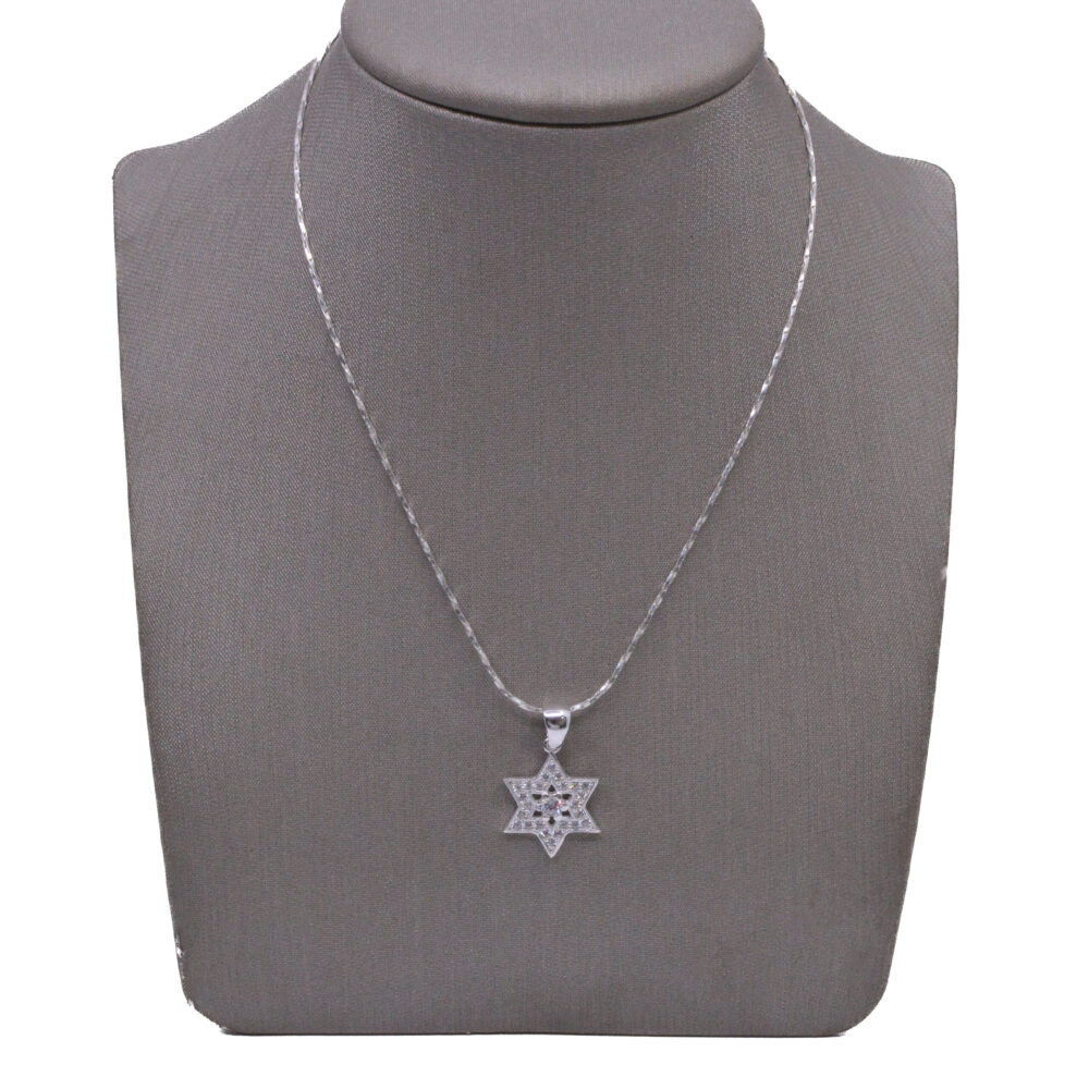 Dije Estrella en Plata con Circones