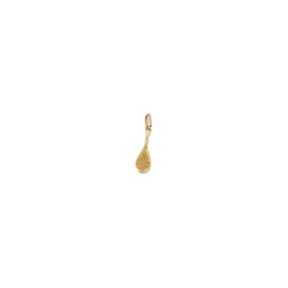 Dije Raqueta Oro 18k