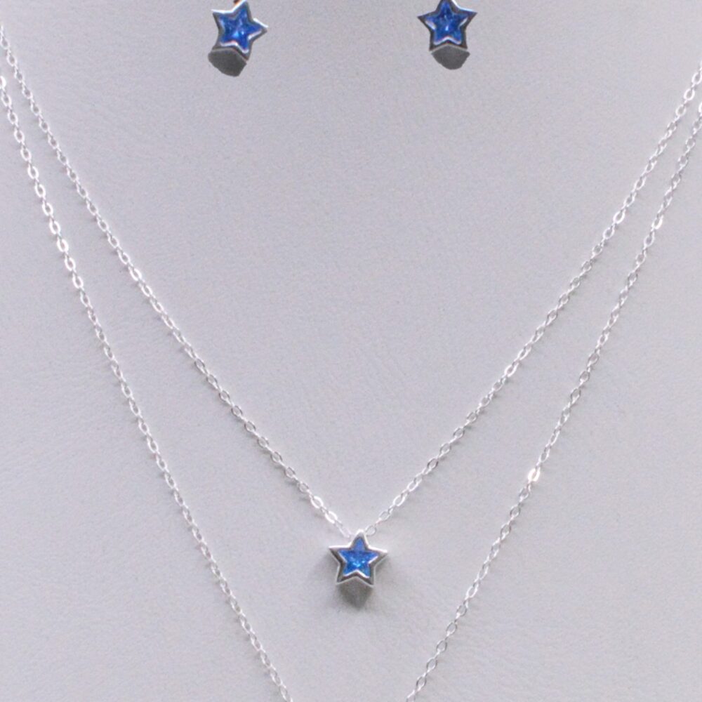 Juego Estrella Plata 925
