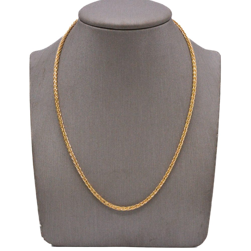 Cadena Espiga Oro 18k / 45cm