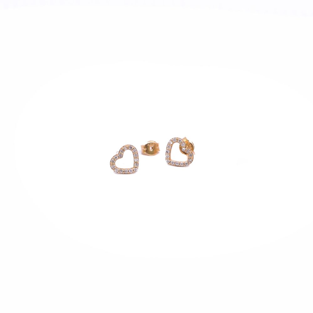 Topos  Corazón Oro 18k con Diamantes