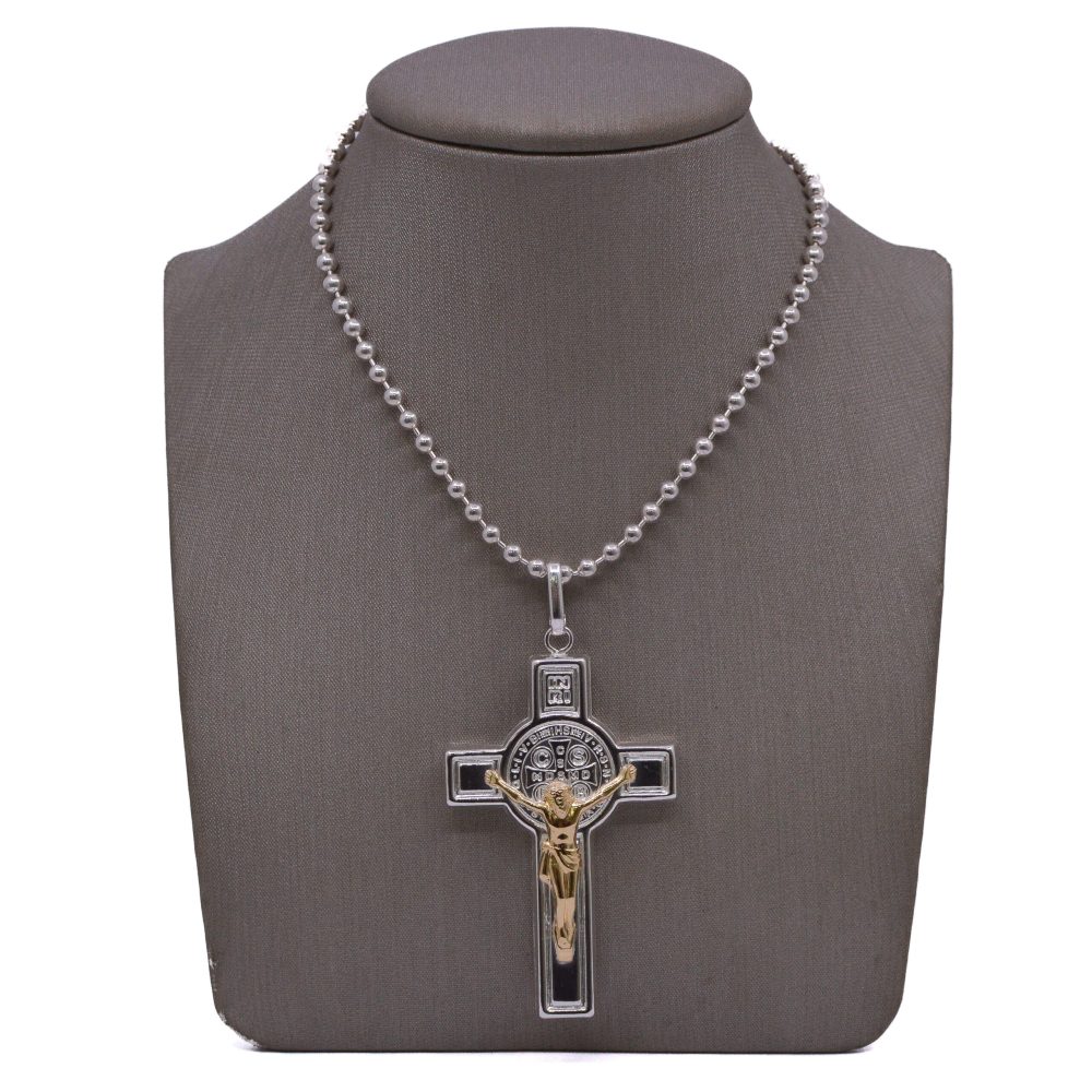 Dije Cruz San Benito / 55mm