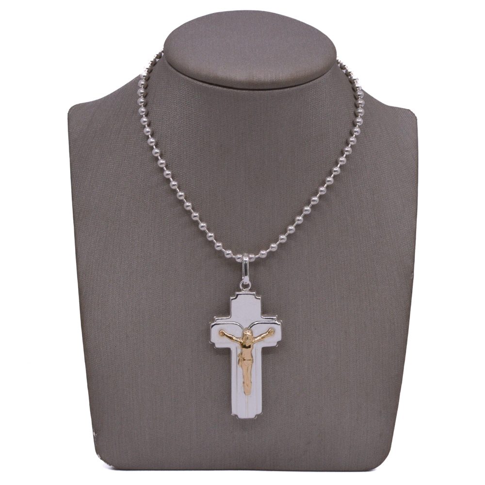 Dije Cruz Lisa / 45mm