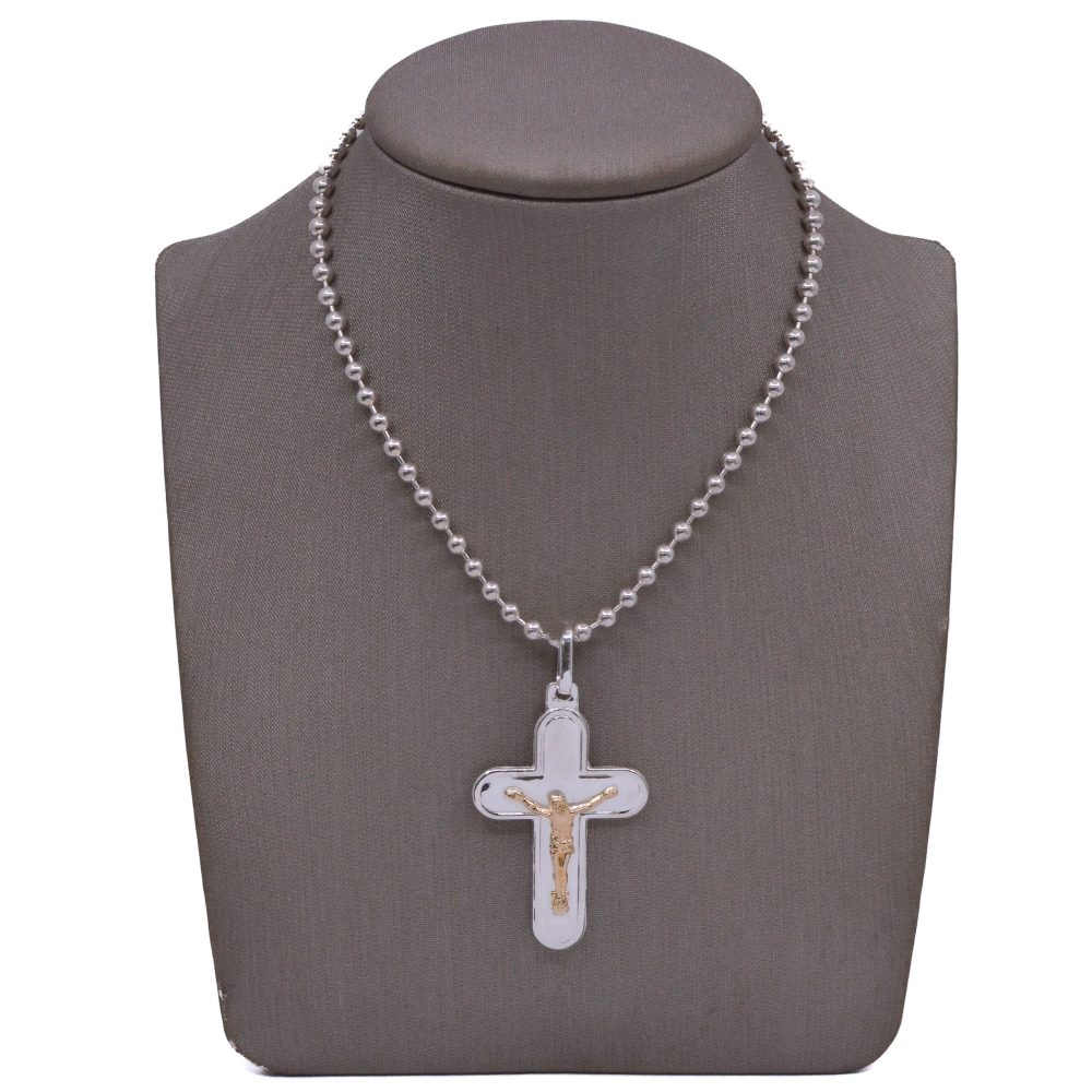 Dije Cruz Plana / 40mm