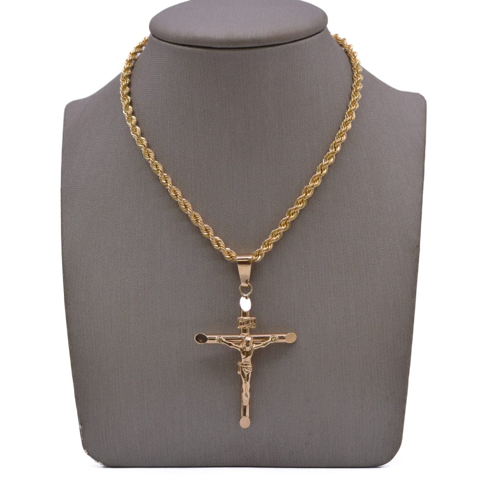 Dije Cruz Oro 18k / 50mm