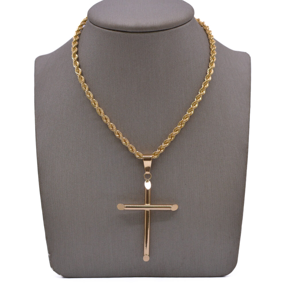Dije Cruz Oro 18k / 45mm