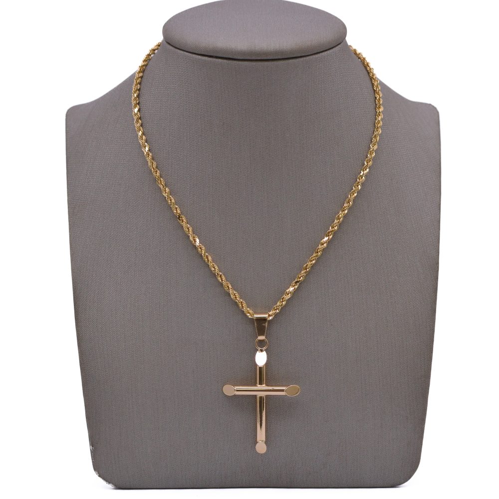 Dije Cruz Oro 18k / 35mm