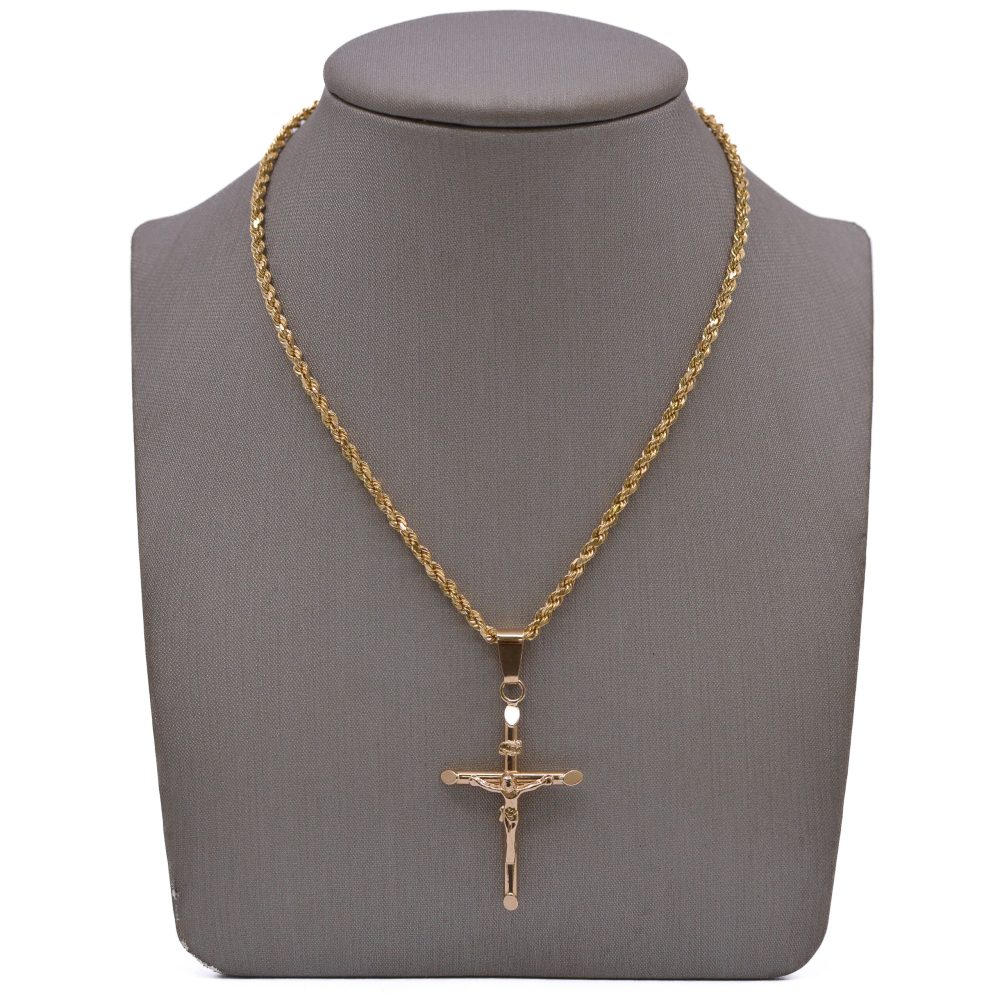 Dije Cruz Oro 18k / 35mm