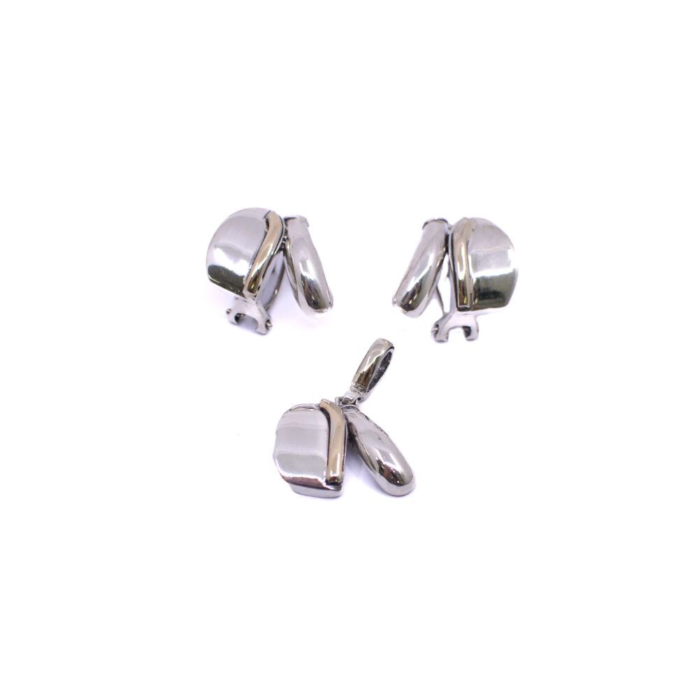 Aretes y Dije Liso