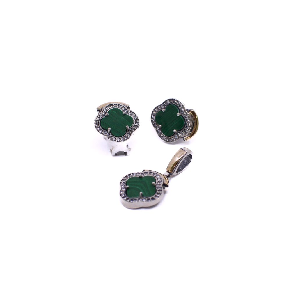 Aretes y dije Van Cleef