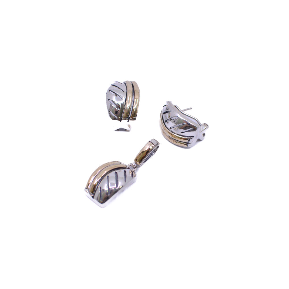 Aretes y dije Liso
