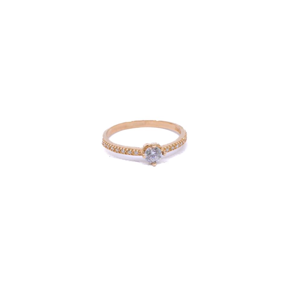 Anillo de compromiso Oro 18K Con Piedra