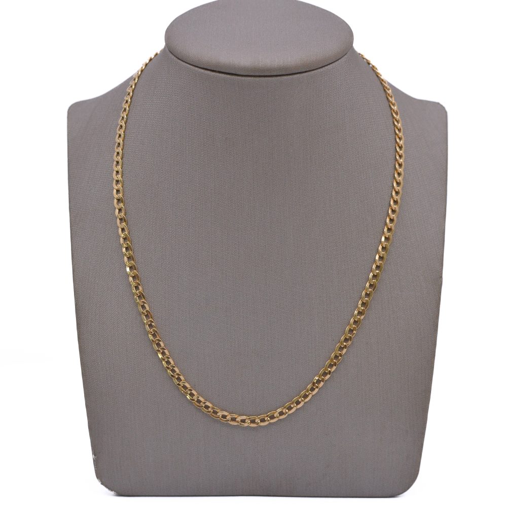Cadena Cubana 2 Oro 18k / 60cm