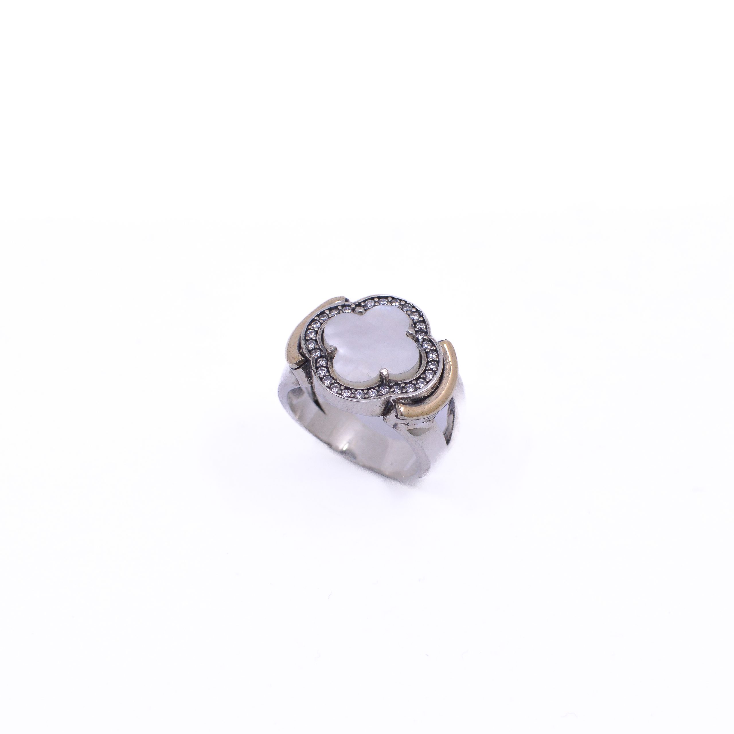 Anillo Van Cleef Blanco