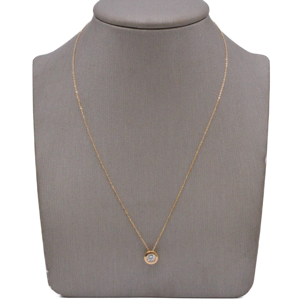 Cadena Especial Punto Luz Oro 18k / 45cm