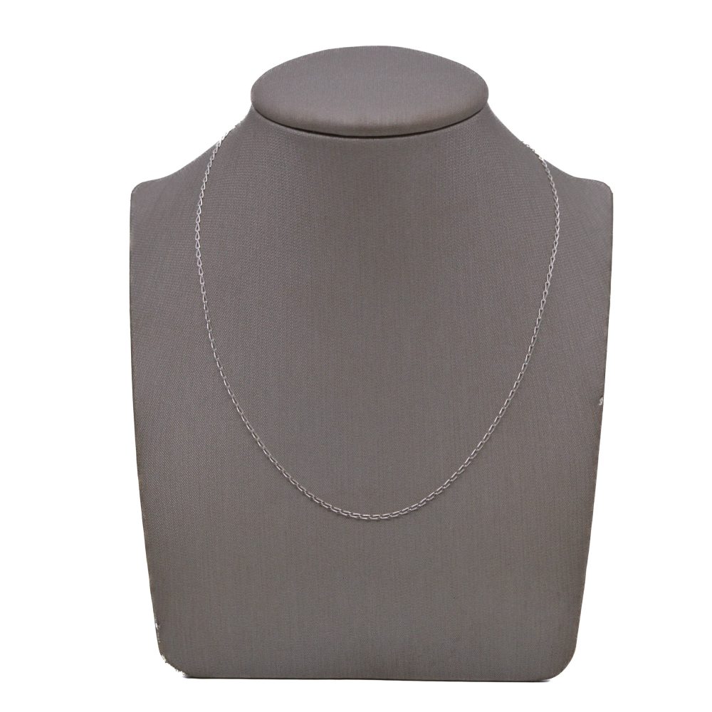 Cadena Media Eslabón Plata 925 / 45CM