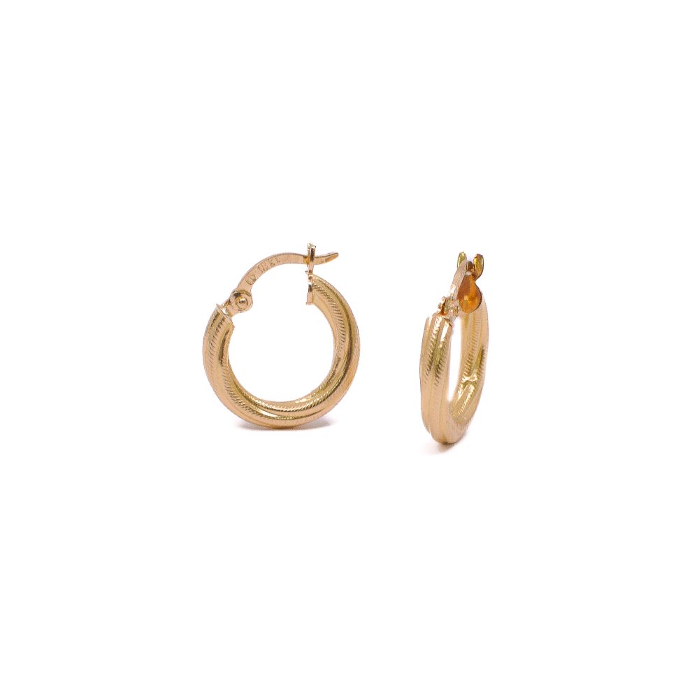 Candongas Pequeña Oro 18K