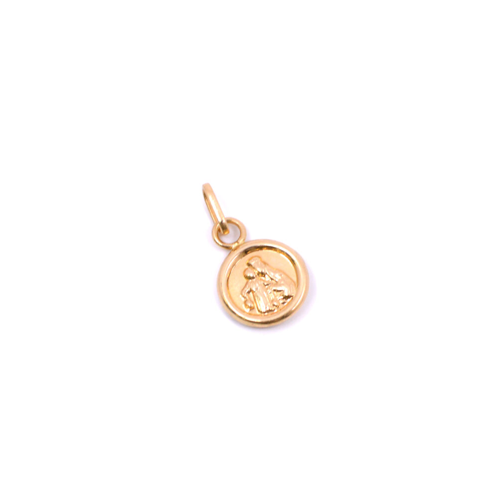 Dije Sagrado Corazón Pequeño Oro 18k