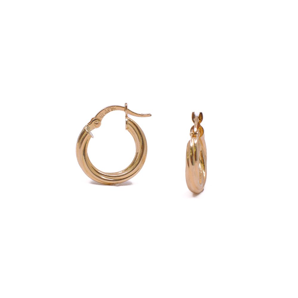 Candongas Pequeña Oro 18K