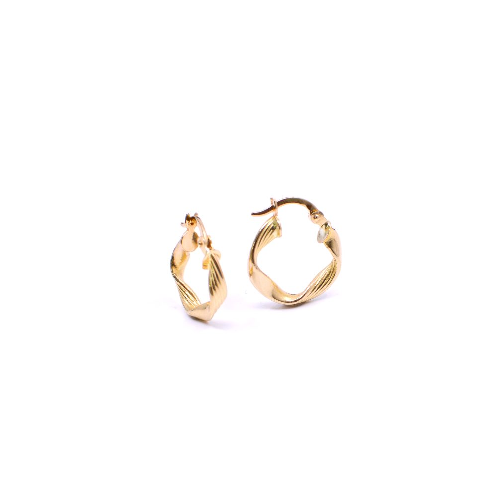Candongas Pequeña Oro 18K
