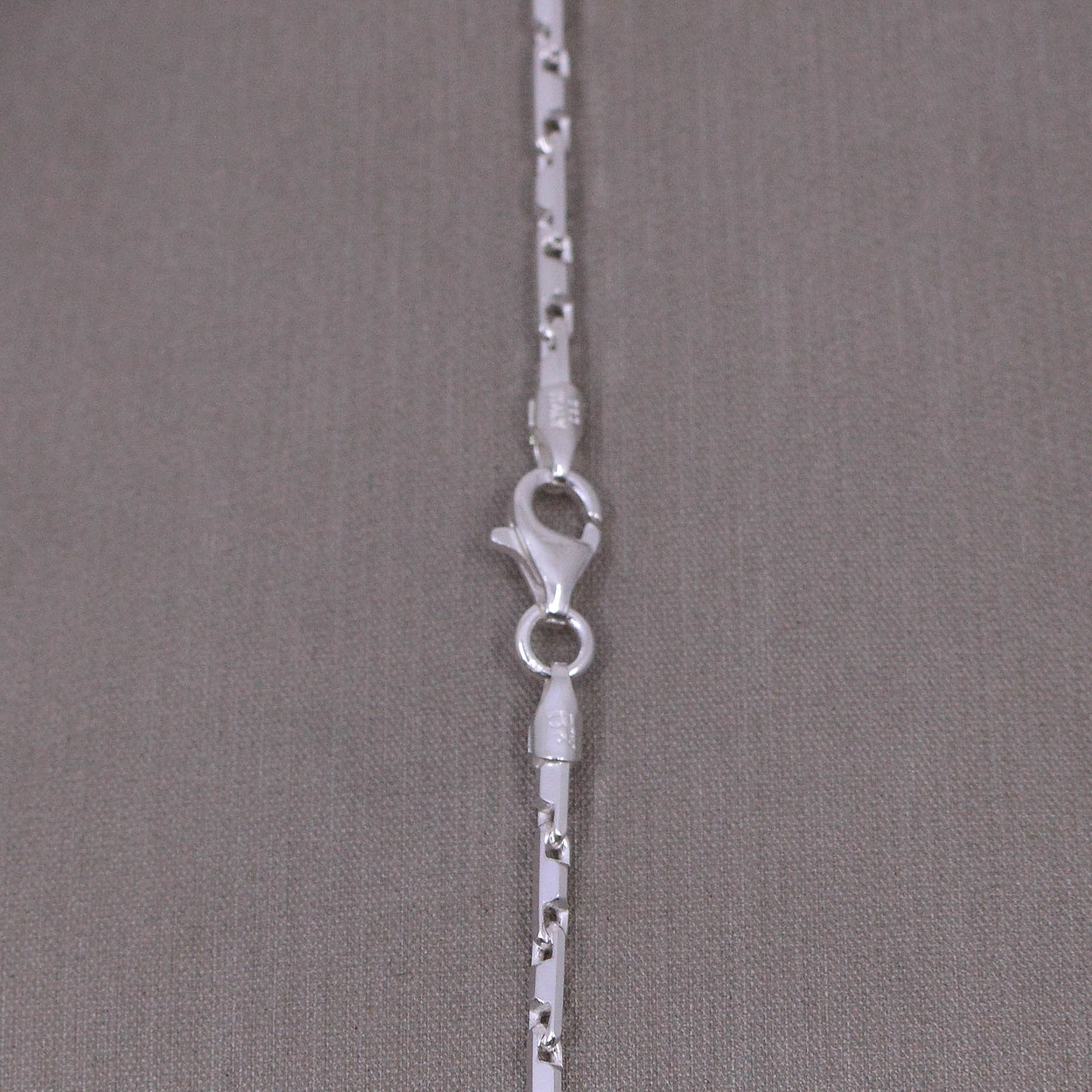 Cadena Barbera Plata 925 / 60CM - Imagen 2