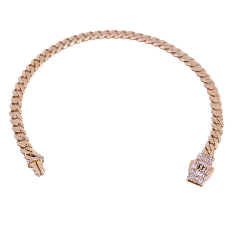 Pulsera Mónaco Oro 18k / 21cm