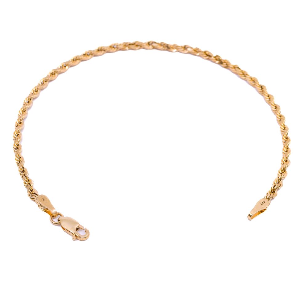 Pulsera Lazo Oro 18k / 20cm