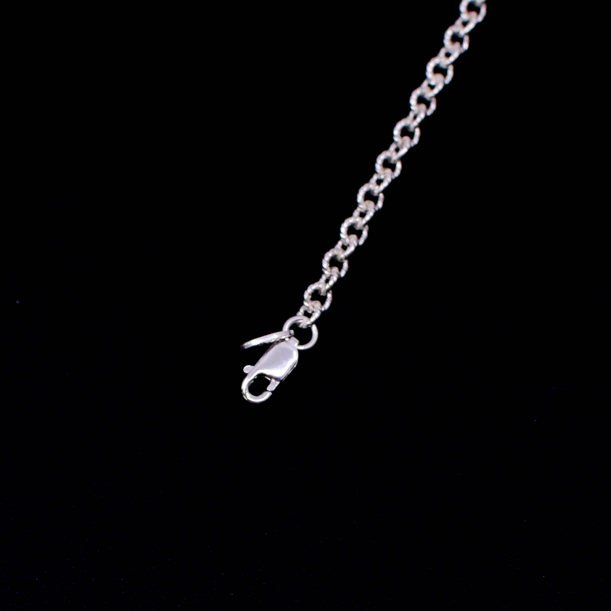 Pulsera Rolo Diamantada Plata 925 / 20CM - Imagen 2