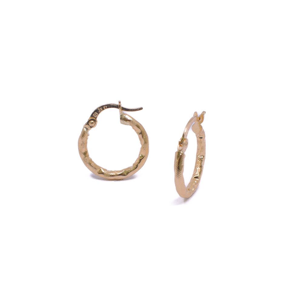 Candongas Pequeña Oro 18K