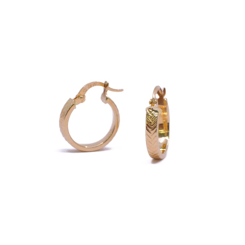 Candongas Pequeña Oro 18K