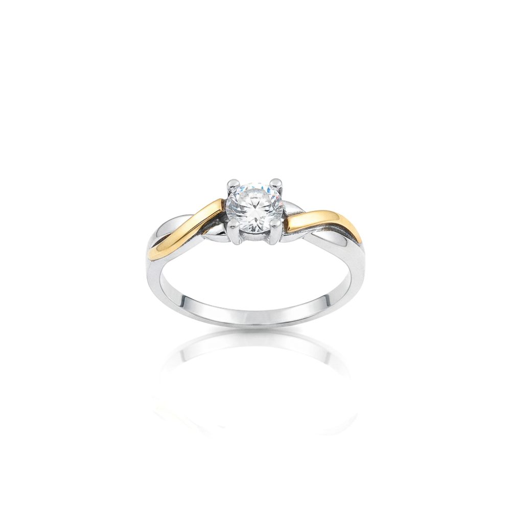 Anillo Compromiso | joyería en oro | ref. akx141 | Anillos Compromiso PlataOro | DeColombia Joyas