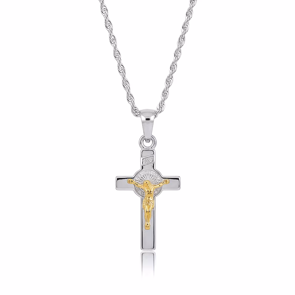 Dije Cruz con Cristo